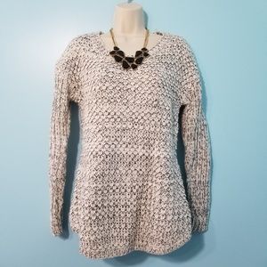 RUFF HEWN Black + White Tunic Sweater